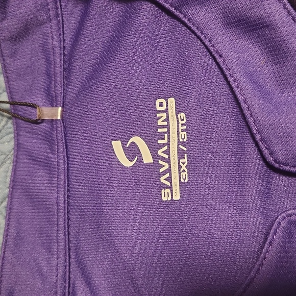 Savalino Bowling Jersey Dassioy ☆ 3XL ☆ Purple ☆ NWT ☆ 2 way stretch, quick dry - Picture 4 of 14
